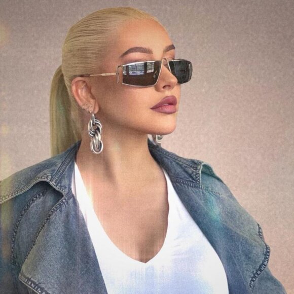 Final Price! Saint Laurent SL606 002 Silver/Grey Sunglasses